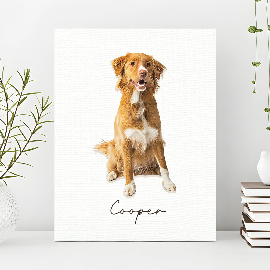 Custom pet painting