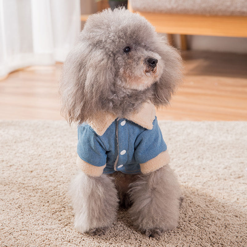 Thick warm coat for pets