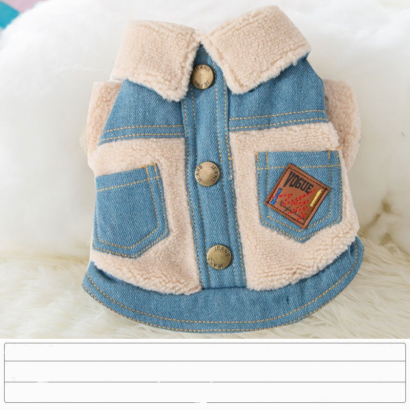 Thick warm coat for pets