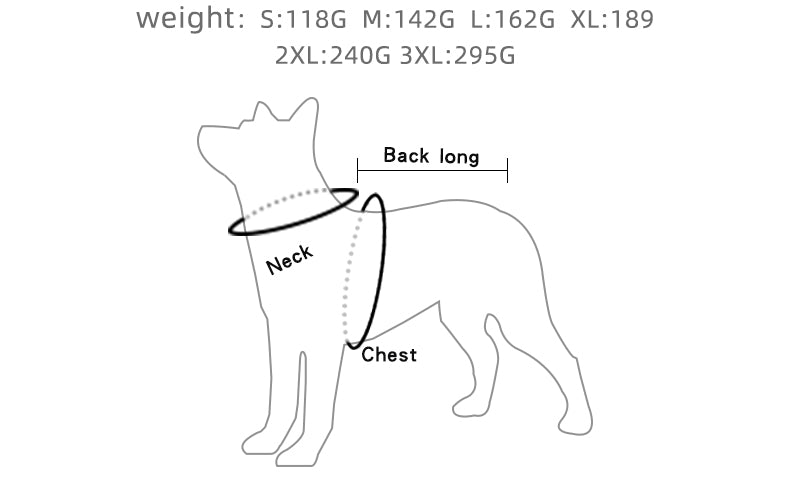 Waterproof Reflective Cape Raincoat Dog Raincoat