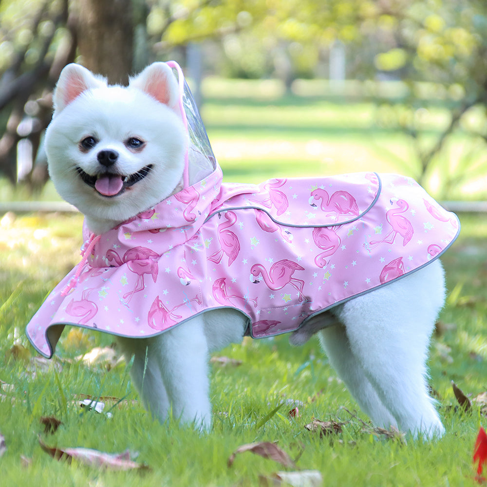 Waterproof Reflective Cape Raincoat Dog Raincoat