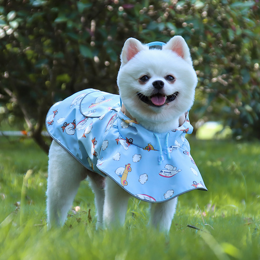 Waterproof Reflective Cape Raincoat Dog Raincoat