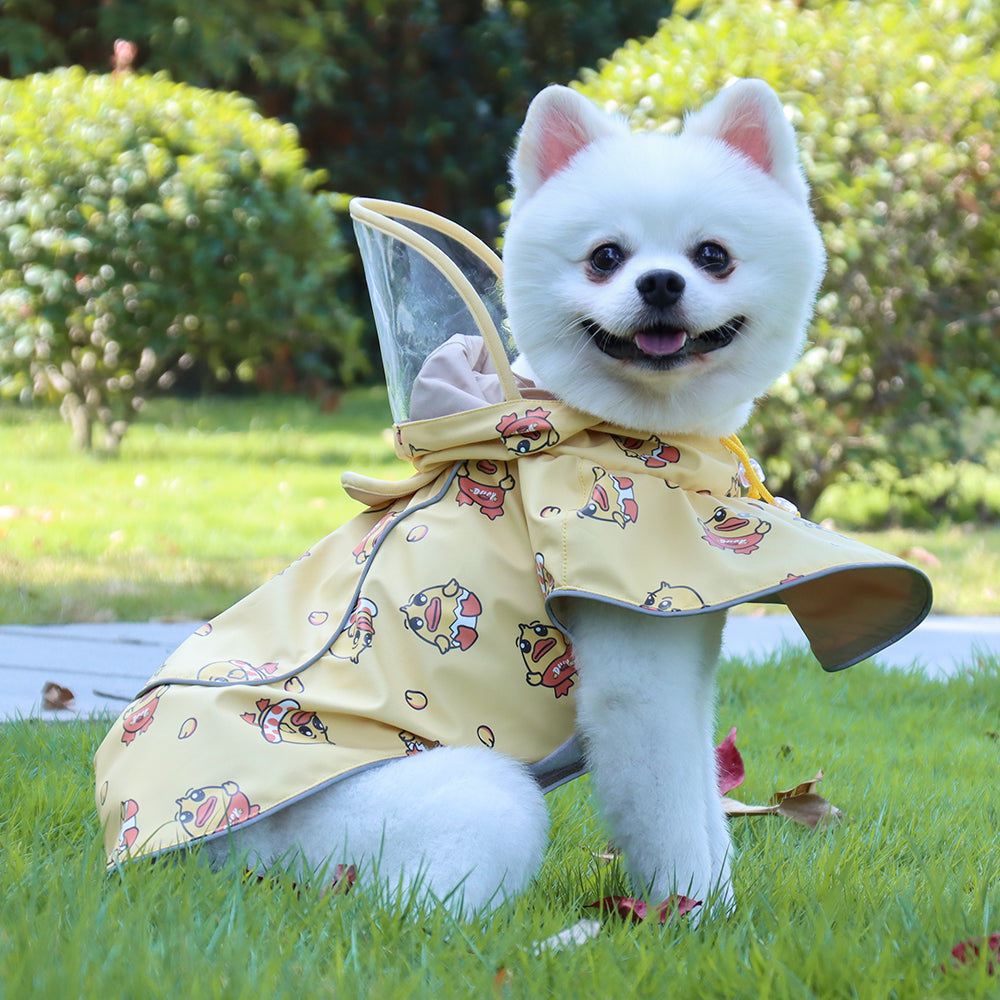 Waterproof Reflective Cape Raincoat Dog Raincoat