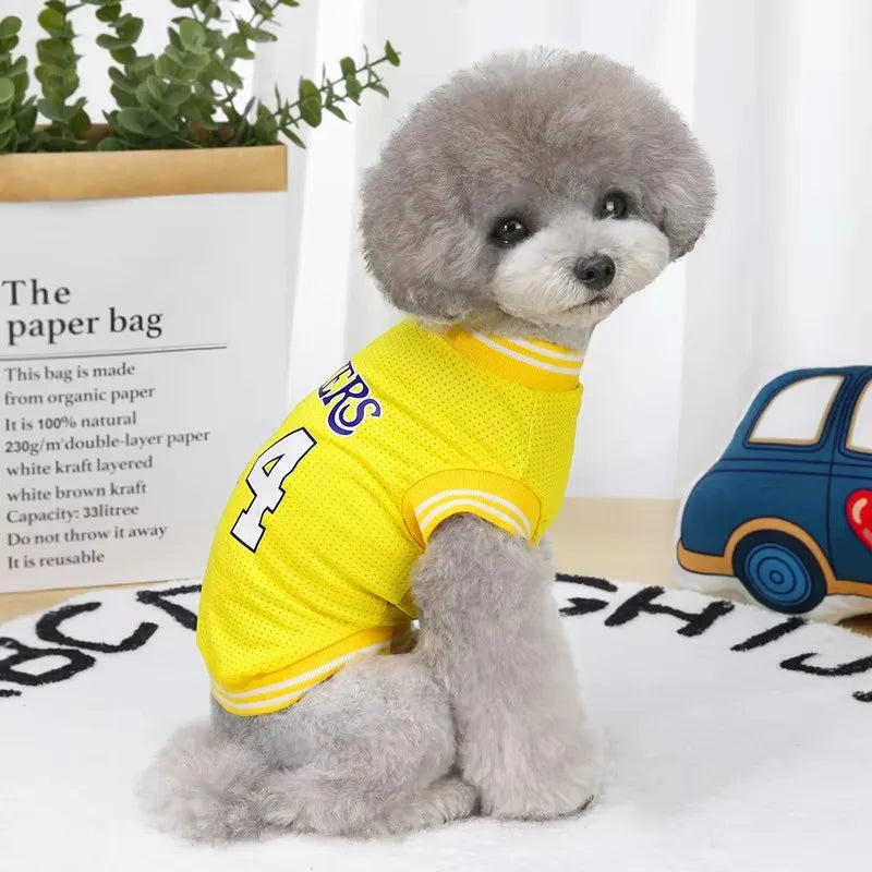 Mesh Breathable Pet Dog Clothes Puppy Vests Casual T-Shirt