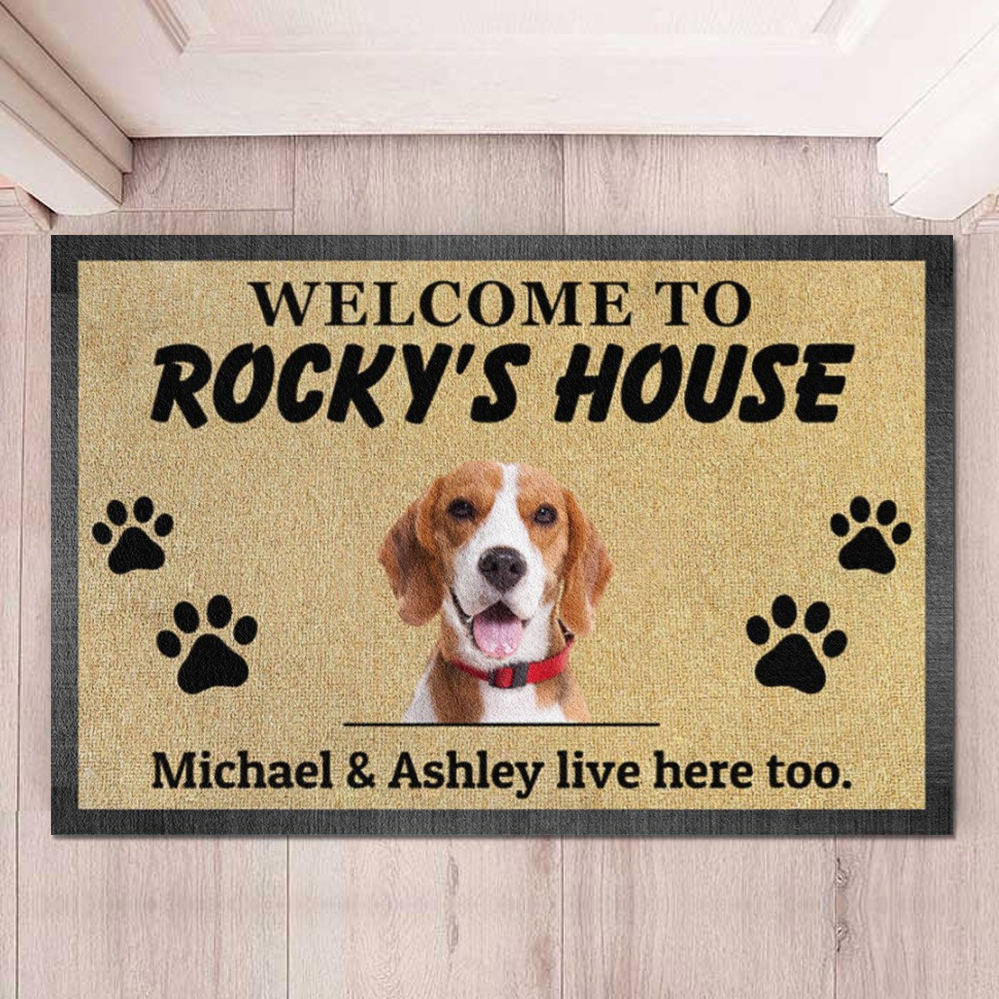 Personalized Custom Photo pet Doormat